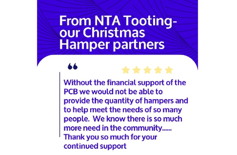 Making a Difference: 872 Christmas Hampers Delivered to Wandsworth Families in Need