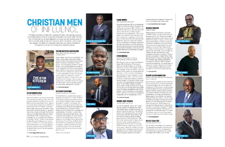 Shane Bowes Featured in Christian Men of Influence | Keep the Faith Magazine